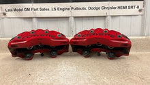 Load image into Gallery viewer, 05 13 Chevrolet Corvette C6 Z06 Front Brake Calipers 6 Piston Set Brakes OEM