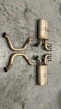 Load image into Gallery viewer, 97 04 C5 Corvette Corsa Performance Sport 2.5'' Axle-Back 3.5'' Twin Tips 14111