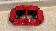 Load image into Gallery viewer, 06 13 Chevrolet Corvette C6 Z06 Rear Brake Calipers 4 Piston Set Red Brakes