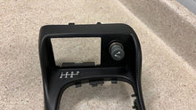 Load image into Gallery viewer, 98 02 Firebird Camaro Factory Center Console Top Shifter Trim Boot Manual Ebony