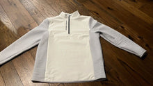 Load image into Gallery viewer, Under Armour Storm Evolution Daytona Hybrid Half Zip Golf Men's Large White Gray