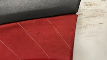 Load image into Gallery viewer, 12 14 Dodge Charger SRT Red Suede Door Panels Front Rear Set Driver Passenger