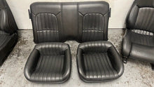Load image into Gallery viewer, 98 02 Pontiac Firebird Trans AM Front Rear Set Power Seats Leather Black OEM 53K