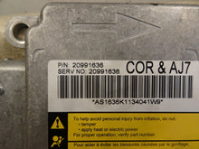 Load image into Gallery viewer, 07 13 Corvette C6 SDM Bag Module Assembly AJ7 ECM ECU 20991636 GM 56K