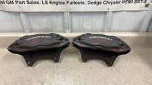 Load image into Gallery viewer, 2010 2015 Camaro SS Front Driver Passenger Brembo Brake Calipers Pair OEM 81K