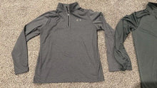 Load image into Gallery viewer, 2 Men's Under Armour Tech 2.0 Long Sleeve 1/2 Zip Heather Gray Size Medium