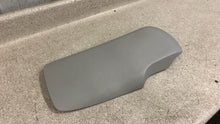 Load image into Gallery viewer, 05 13 Chevrolet C6 Corvette Z06 Center Console Lid Armrest Leather GM Light Gray