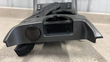 Load image into Gallery viewer, 05 13 C6 Corvette Gray Center Console Radio Trim Switches GM OEM Surround Boot