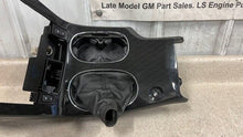 Load image into Gallery viewer, 05 13 C6 Corvette Z06 Carbon Fiber Center Console Radio Trim Switches GM OEM 31K