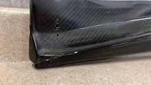 Load image into Gallery viewer, 14 19 Corvette C7 APR Carbon Fiber Passenger Side Rocker Extension Right Damaged