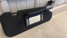 Load image into Gallery viewer, 05 13 Corvette Z06 C6 Passenger Sun Visor GM Shade Right RH Black OEM 59K Miles