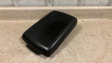 Load image into Gallery viewer, 2011 2014 Dodge Challenger Center Floor Console Lid Armrest Leather SRT Black