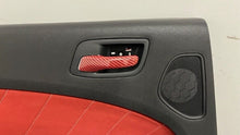 Load image into Gallery viewer, 12 14 Dodge Charger SRT Red Suede Door Panels Front Rear Set Driver Passenger