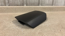 Load image into Gallery viewer, 10 15 Camaro SS Factory Center Console Lid Arm Rest GM Black Leather 53K