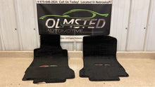 Load image into Gallery viewer, 06 13 Corvette C6 Lloyds Mats Floor Mat Black Front Driver Passenger RH LH Logo