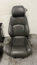 Load image into Gallery viewer, 1996 1997 Pontiac Firebird WS6 Front Rear Set Seats Leather Graphite Gray OEM
