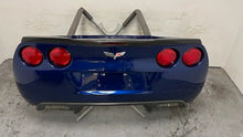 Load image into Gallery viewer, 05 13 Chevrolet Corvette C6 Z06 Rear Bumper Cover Assembly GM Carbon Spoiler