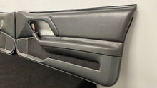 Load image into Gallery viewer, 97 99 Chevrolet Camaro SS Z28 Right Left Door Panels Leather Pair OEM GM Gray