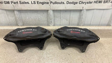 Load image into Gallery viewer, 2010 2015 Camaro SS Front Driver Passenger Brembo Brake Calipers Pair OEM 33K