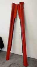 Load image into Gallery viewer, 10 13 Camaro SS GFX Right Left Rocker Panel Ground Effect Skirt Orange GM Pair