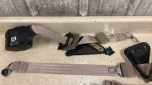 Load image into Gallery viewer, 93 02 Firebird Camaro Driver Passenger Front Rear Seat Belt Set Tan OEM GM 51K