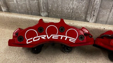 Load image into Gallery viewer, 05 13 Chevrolet Corvette C6 Z06 Front Brake Calipers 6 Piston Set Brakes OEM