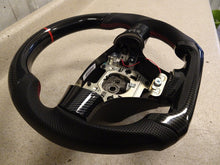 Load image into Gallery viewer, 06 13 Chevrolet Corvette C6 Carbon Fiber Racing Steering Wheel Black Leather NEW