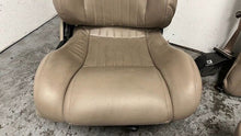 Load image into Gallery viewer, 98 02 Pontiac Firebird Trans AM Front Rear Set Power Seats Leather Tan OEM 80K