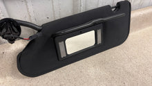 Load image into Gallery viewer, 05 13 Corvette Z06 C6 Driver Sun Visor Left GM Shade Garage Opener Black OEM