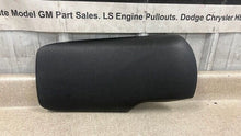 Load image into Gallery viewer, 05 13 Chevrolet C6 Corvette Z06 Center Console Lid Armrest Black Leather OEM GM