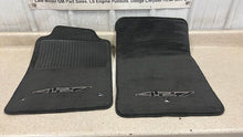 Load image into Gallery viewer, 08 13 Corvette C6 427 Floor Mats Black Front Driver Passenger RH LH Logo Pair