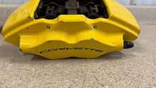 Load image into Gallery viewer, 15 19 Chevrolet Corvette C7 Z06 Rear Brake Calipers Brembo Yellow Brakes 48K OEM
