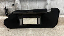 Load image into Gallery viewer, 05 13 Corvette Z06 C6 Driver Sun Visor Left GM Shade Garage Opener Black OEM