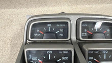 Load image into Gallery viewer, 10 15 Camaro SS Center Console Top Trim Gauges Switches Controls GM Factory OEM