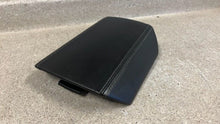 Load image into Gallery viewer, 2010 2015 Camaro SS Center Console Lid Arm Rest OEM GM Leather Black Factory