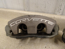 Load image into Gallery viewer, 2005 2013 Chevrolet C6 Corvette Front Brake Calipers Brakes OEM LH RH 56K Silver
