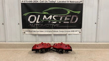 Load image into Gallery viewer, 06 13 Chevrolet Corvette C6 Z06 Rear Brake Calipers 4 Piston Set Red Brakes