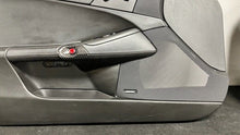 Load image into Gallery viewer, 05 13 Corvette C6 Z06 Driver Passenger Interior Door Trim Panels Black Pair OEM