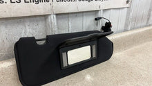 Load image into Gallery viewer, 05 13 Corvette Z06 C6 Passenger Side Sun Visor Right RH OEM GM Shade 5K Miles!