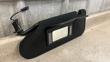 Load image into Gallery viewer, 05 13 Corvette Z06 C6 Driver Sun Visor Left GM Shade Garage Opener Black OEM
