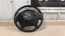 Load image into Gallery viewer, 98 02 Pontiac Firebird Trans AM Wheel GM Leather Steering Black Ebony Nice! 53K