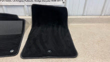Load image into Gallery viewer, 97 04 Corvette C5 Factory Floor Mats Black GM Front Driver Passenger RH LH OEM