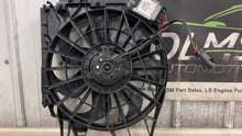 Load image into Gallery viewer, 2005 2013 Chevrolet Corvette C6 Z06 Radiator Engine Cooling Fan Assembly OEM 55K