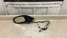 Load image into Gallery viewer, 05 13 Chevrolet C6 Corvette Z06 Driver Side Power Mirror Left GM Black LH OEM