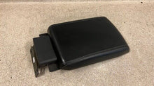 Load image into Gallery viewer, 2011 2014 Dodge Challenger Center Floor Console Lid Armrest Leather SRT Black