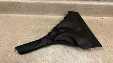 Load image into Gallery viewer, 05 13 C6 Corvette Factory Black Leather Emergency Park Brake Boot Handle 5K