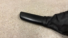 Load image into Gallery viewer, 05 13 C6 Corvette Factory Black Leather Emergency Park Brake Boot Handle 54K