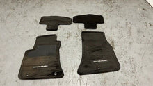 Load image into Gallery viewer, 11 14 Dodge Challenger Front Rear Black Cloth Carpet Floor Mats 4 Mopar LH RH