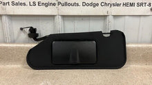 Load image into Gallery viewer, 05 13 Corvette Z06 C6 Driver Sun Visor Left GM Shade Garage Opener Black OEM