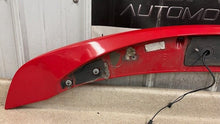 Load image into Gallery viewer, 2014 2015 Chevrolet Camaro SS Rear Trunk Deck Lid Spoiler OEM GM 23201147 Red